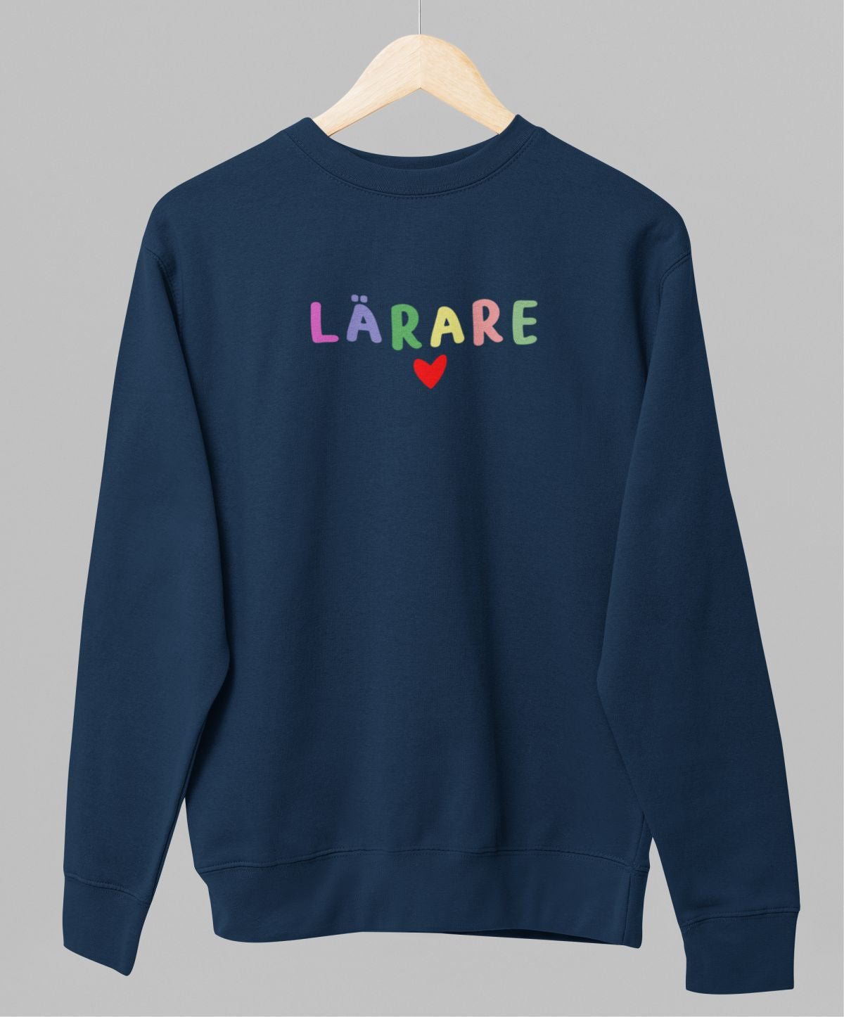 Blå UNISEX tröja “Lärare”